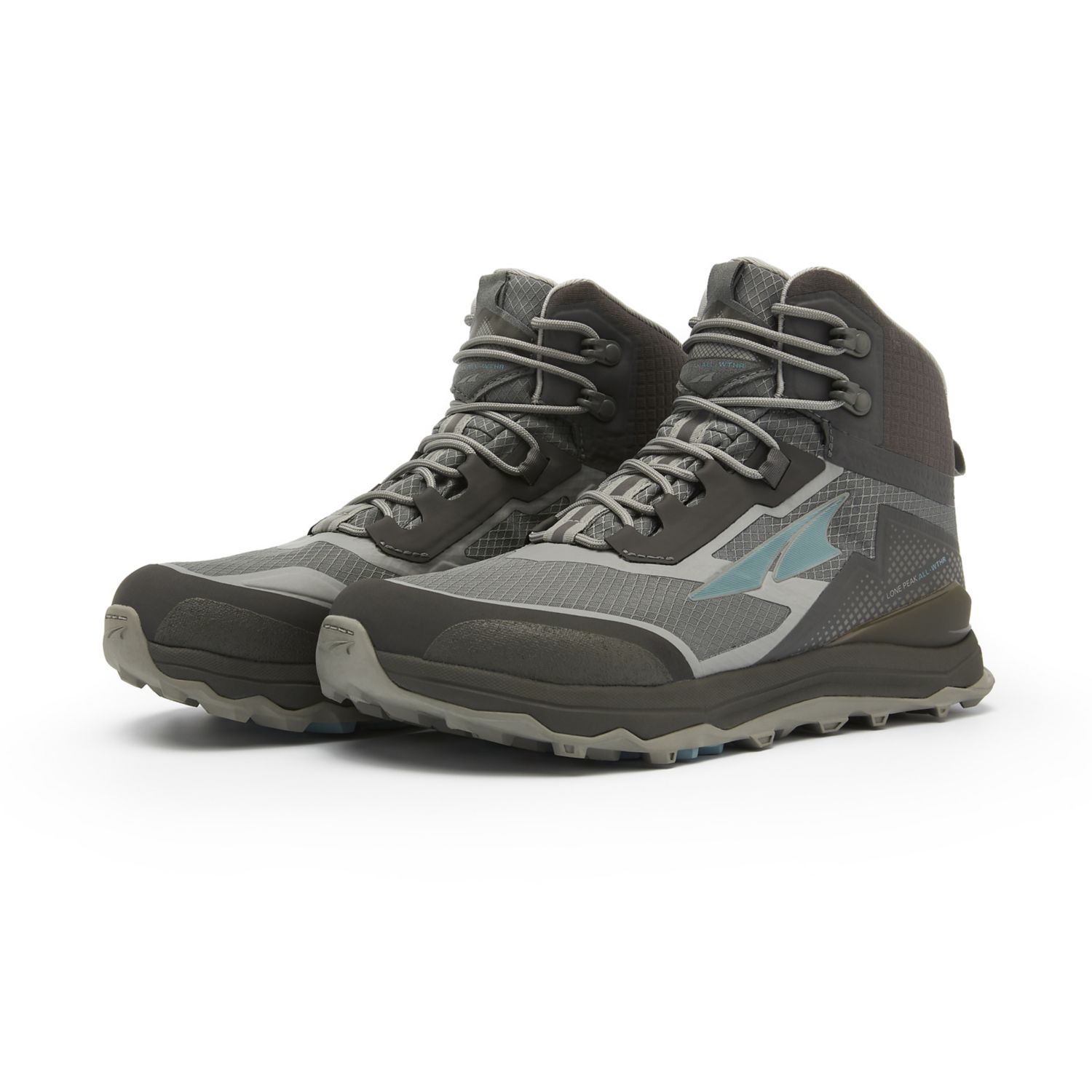 Botas Montaña Altra Lone Peak All-wthr Mid Mujer Gris Verde | Costa Rica-59682709